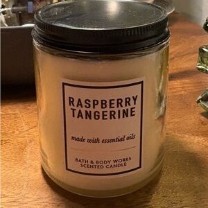 White Barn Bath & Body Works Raspberry Tangerine Candle NEW